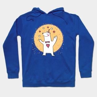 Party Polar Bear Hoodie